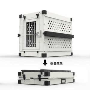 Folding Dog Kennel | Heavy-Duty Collapsible Aluminum Dog Kennel Manufacturer for Travel, Hunting, K9 & Professional Pet Transport