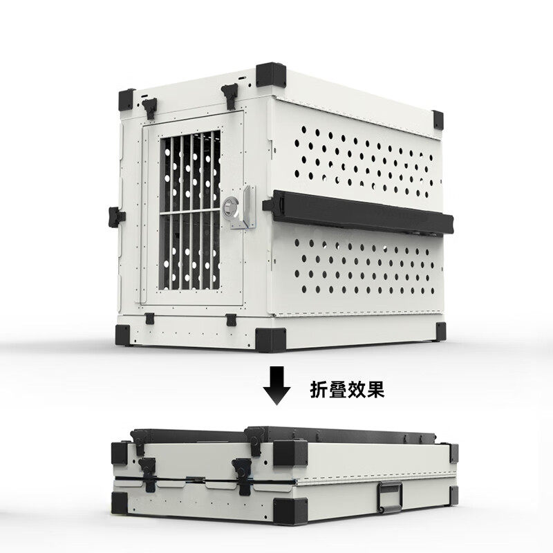 Foldable Wire Dog Crate – Heavy Duty Collapsible Pet Kennel Solutions for Small, Large & Extra Large Dogs - Image 2